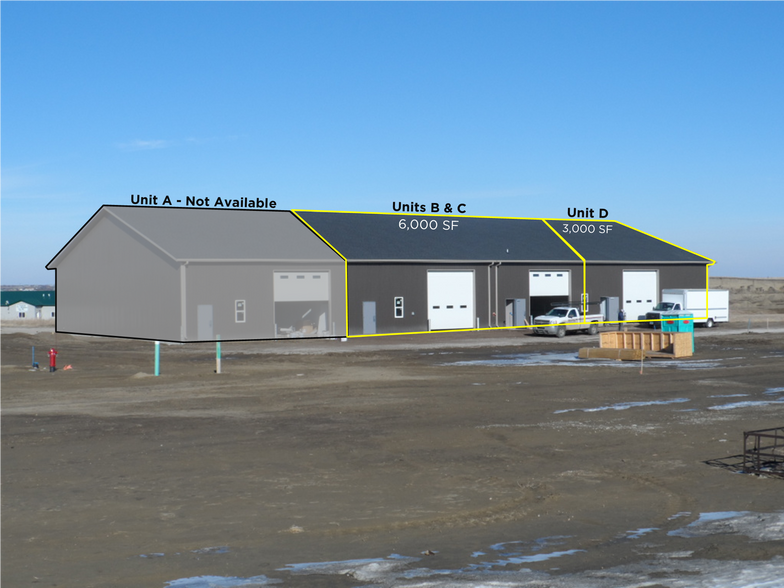 2730 Paintball Way, Bismarck, ND for lease - Building Photo - Image 1 of 2