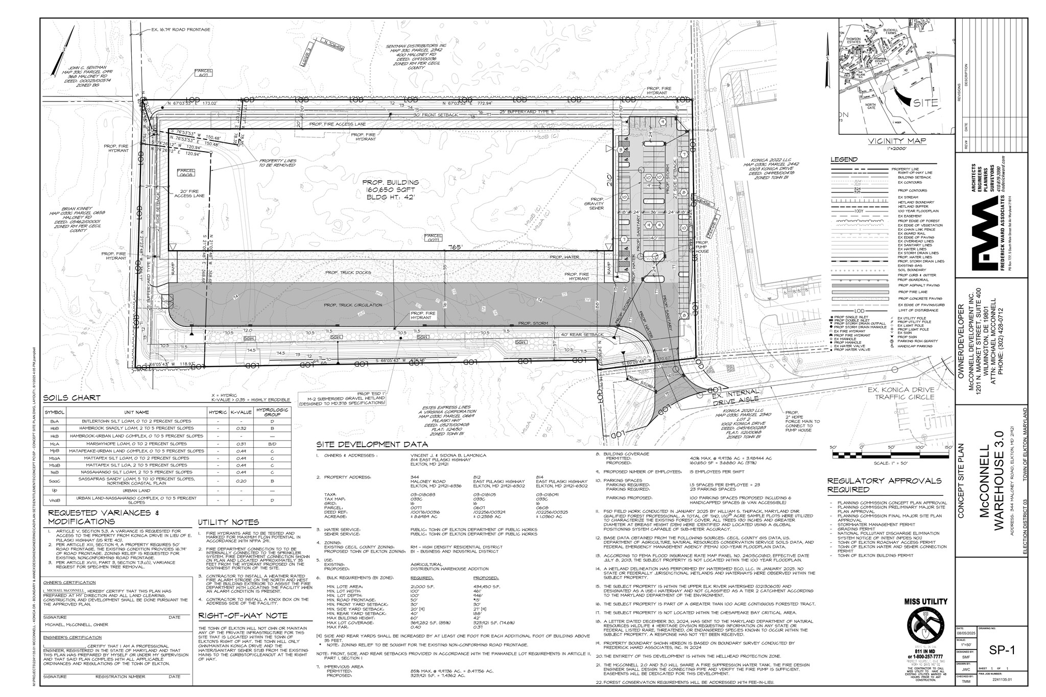 Konica Dr, Elkton, MD for lease Site Plan- Image 1 of 1