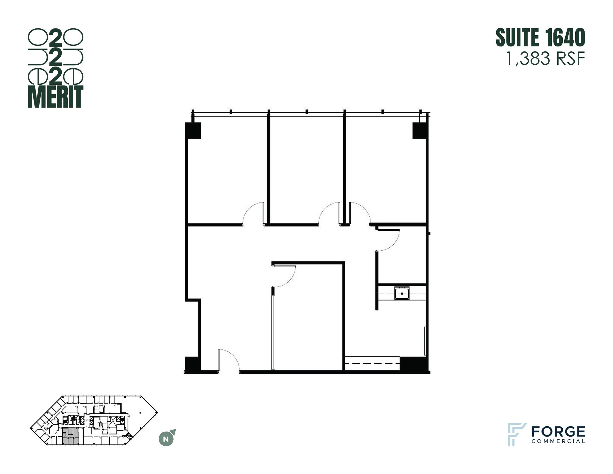12221 Merit Dr, Dallas, TX for lease Floor Plan- Image 1 of 1