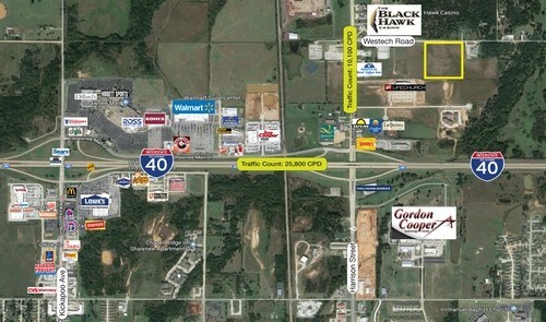 42425 Westech Rd, Shawnee, OK for sale Aerial- Image 1 of 1