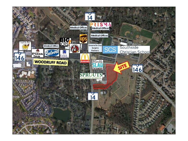 2204 Woodruff Rd, Simpsonville, SC for sale - Building Photo - Image 1 of 1