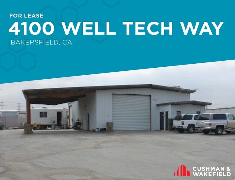 4100 Well Tech Way, Bakersfield, CA for lease - Building Photo - Image 1 of 12