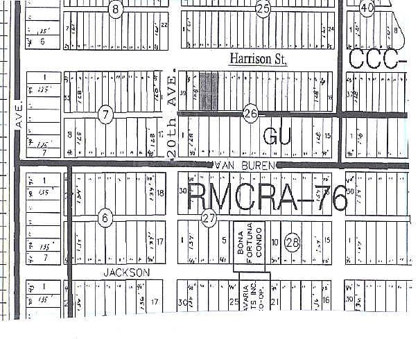 1940 Harrison St, Hollywood, FL for lease - Plat Map - Image 2 of 5