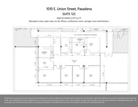 1010 E Union St, Pasadena, CA for lease Site Plan- Image 1 of 1
