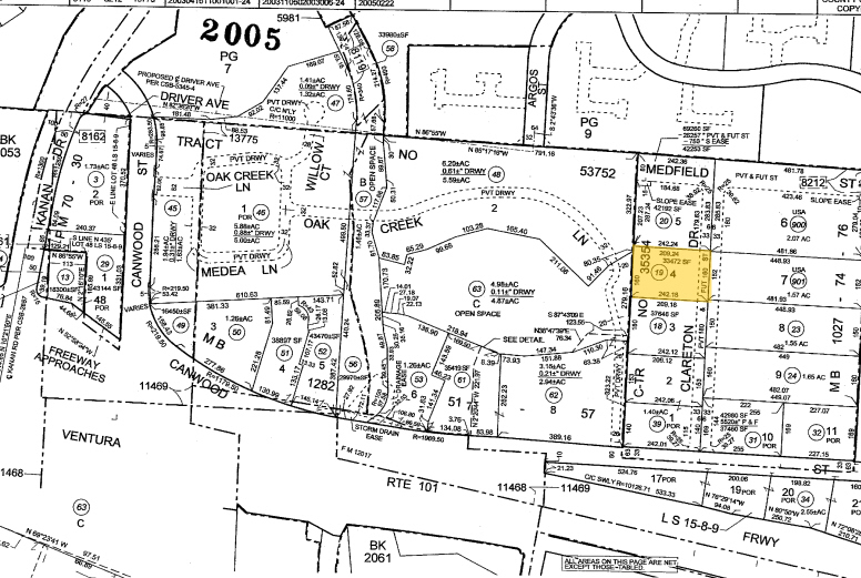 5126 Clareton Dr, Agoura Hills, CA for lease - Plat Map - Image 2 of 5