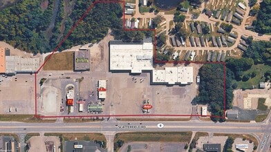1716-1914 S Scatterfield Rd, Anderson, IN - Aerial map view