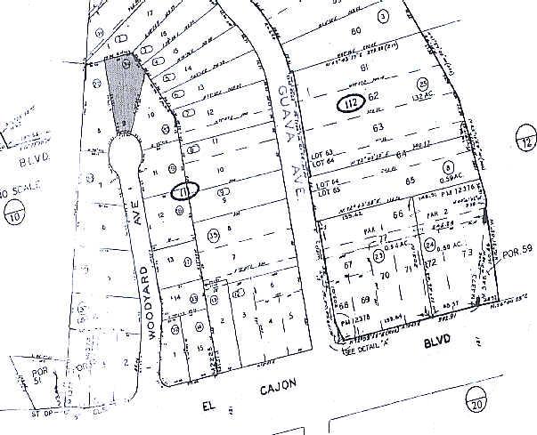 5045 Woodyard Ave, La Mesa, CA for sale - Plat Map - Image 3 of 14