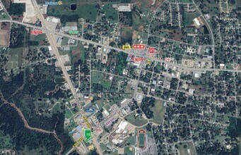 801 S 17th St, West Columbia, TX - AERIAL map view - Image1