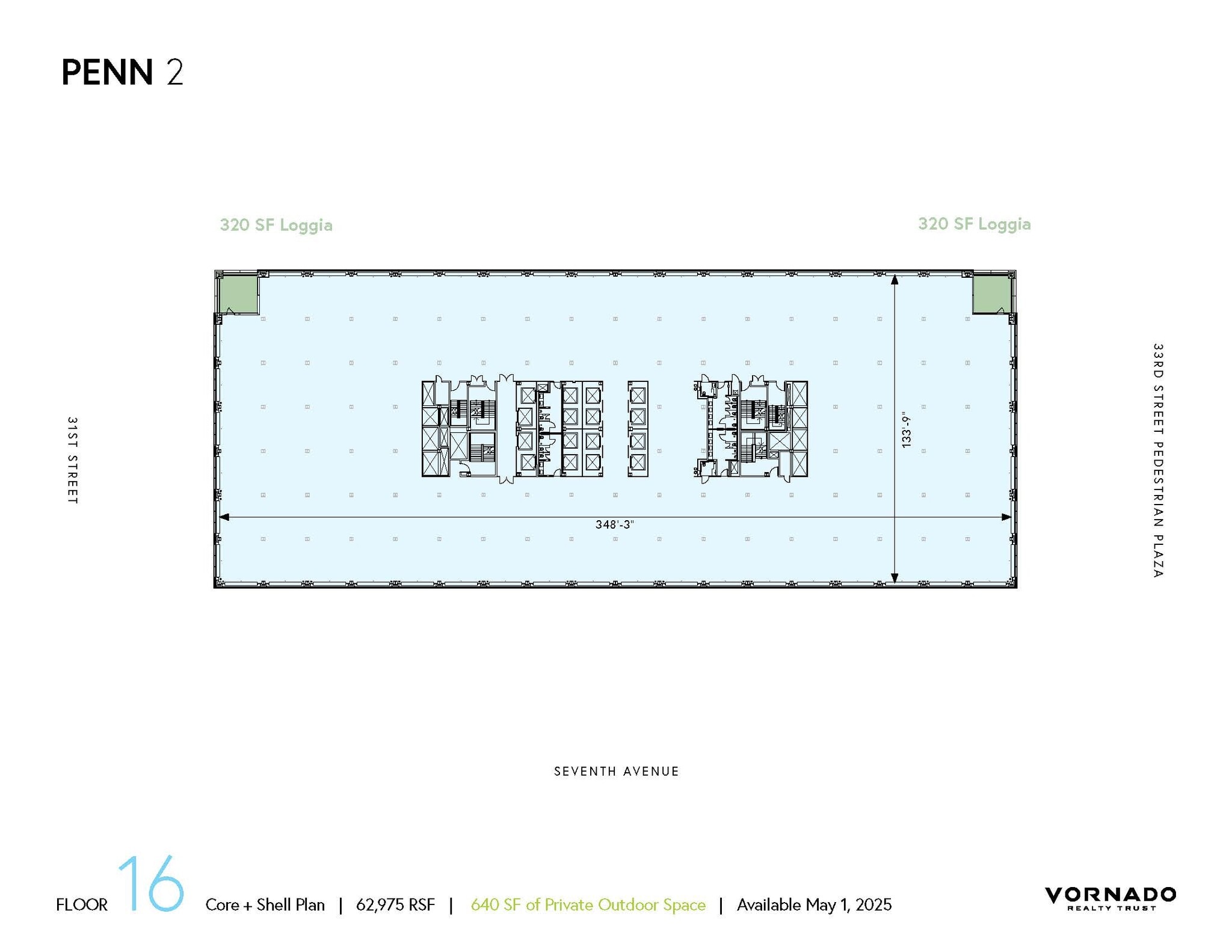 PENN 2, New York, NY for lease Floor Plan- Image 1 of 1
