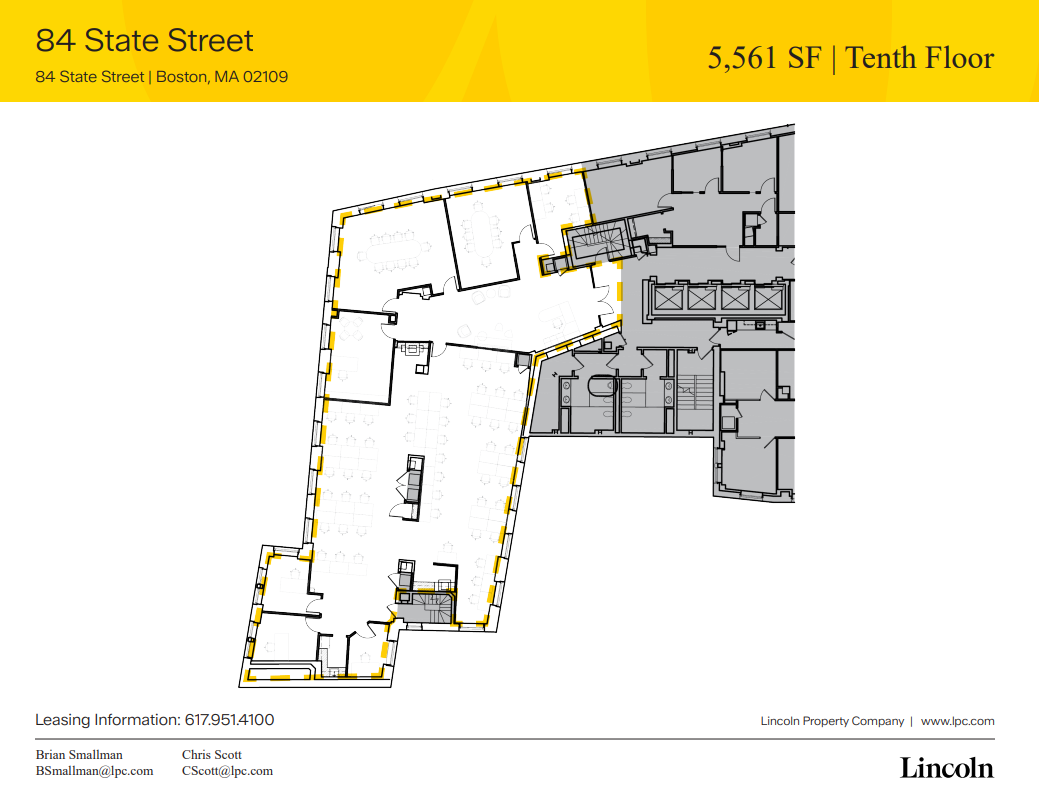 84 State St, Boston, MA for lease Floor Plan- Image 1 of 1