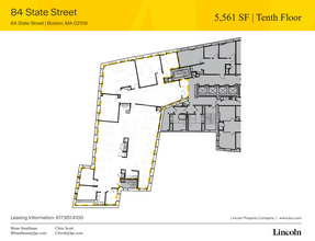 84 State St, Boston, MA for lease Floor Plan- Image 1 of 1