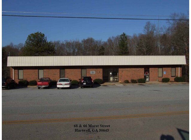 66-68 Maret St, Hartwell, GA for sale Primary Photo- Image 1 of 5