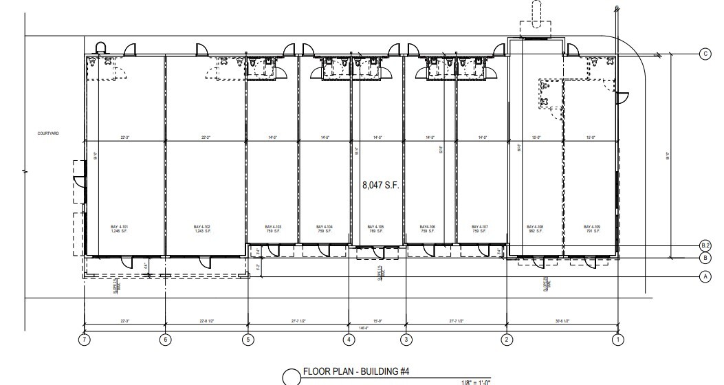 1250 SW Gatlin Blvd, Port Saint Lucie, FL for lease Floor Plan- Image 1 of 1