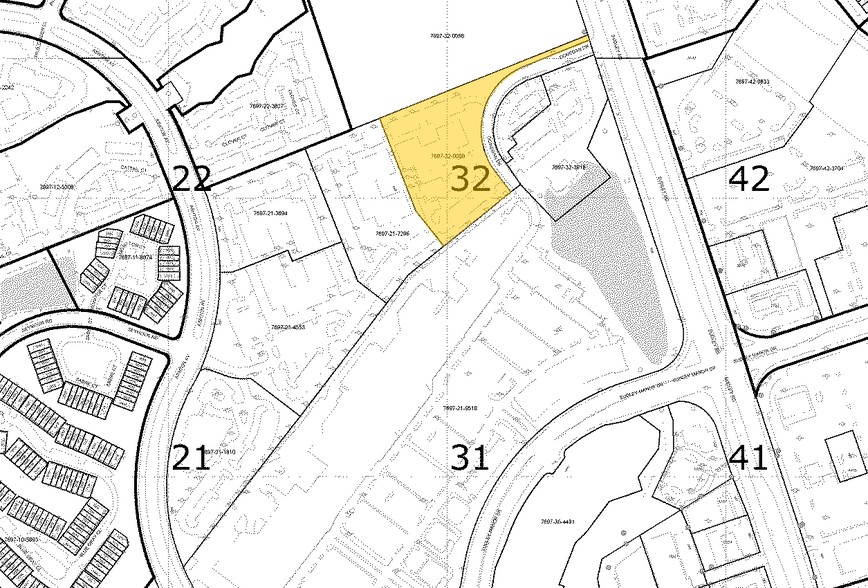 7698-7794 Donegan Dr, Manassas, VA for lease - Plat Map - Image 2 of 7