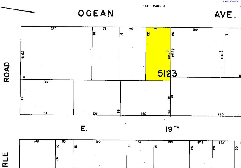 682 Ocean Ave, Brooklyn, NY for sale - Plat Map - Image 2 of 3