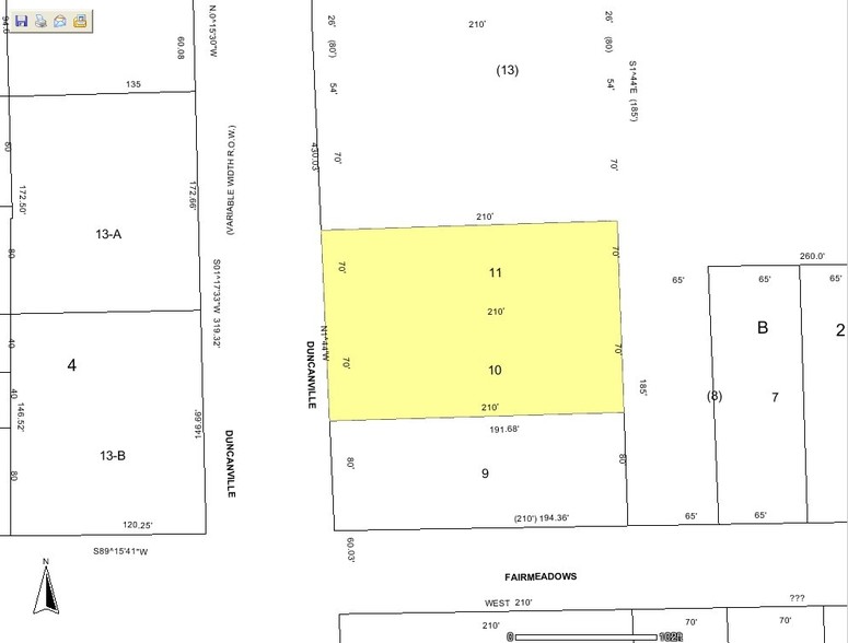 1010 N Duncanville Rd, Duncanville, TX for sale - Plat Map - Image 3 of 9