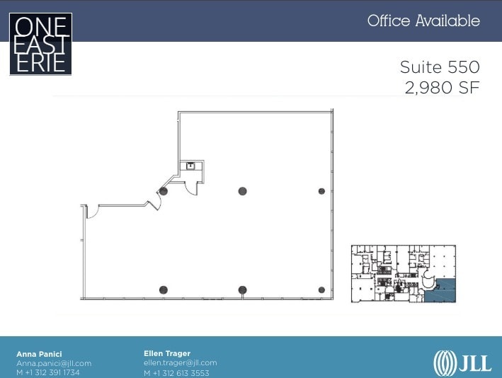 1 E Erie St, Chicago, IL for lease Floor Plan- Image 1 of 1