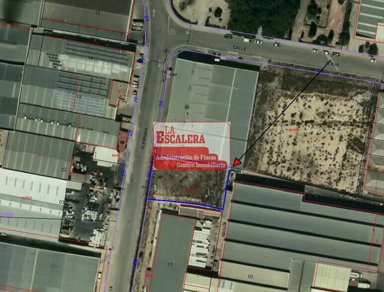 Land in Castalla, Alicante for sale - Aerial - Image 2 of 2