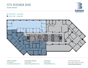 2275 Research Blvd, Rockville, MD for lease Floor Plan- Image 1 of 1