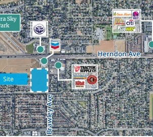 SWCor Brawley & Herndon, Fresno, CA for sale - Building Photo - Image 1 of 2