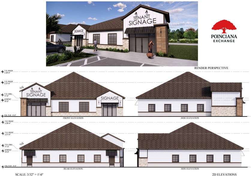 1625-1636 S Poinciana Blvd, Kissimmee, FL for lease - Building Photo - Image 2 of 6