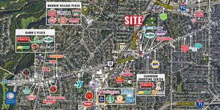 13860 Lorain Ave, Cleveland, OH - AERIAL  map view - Image1