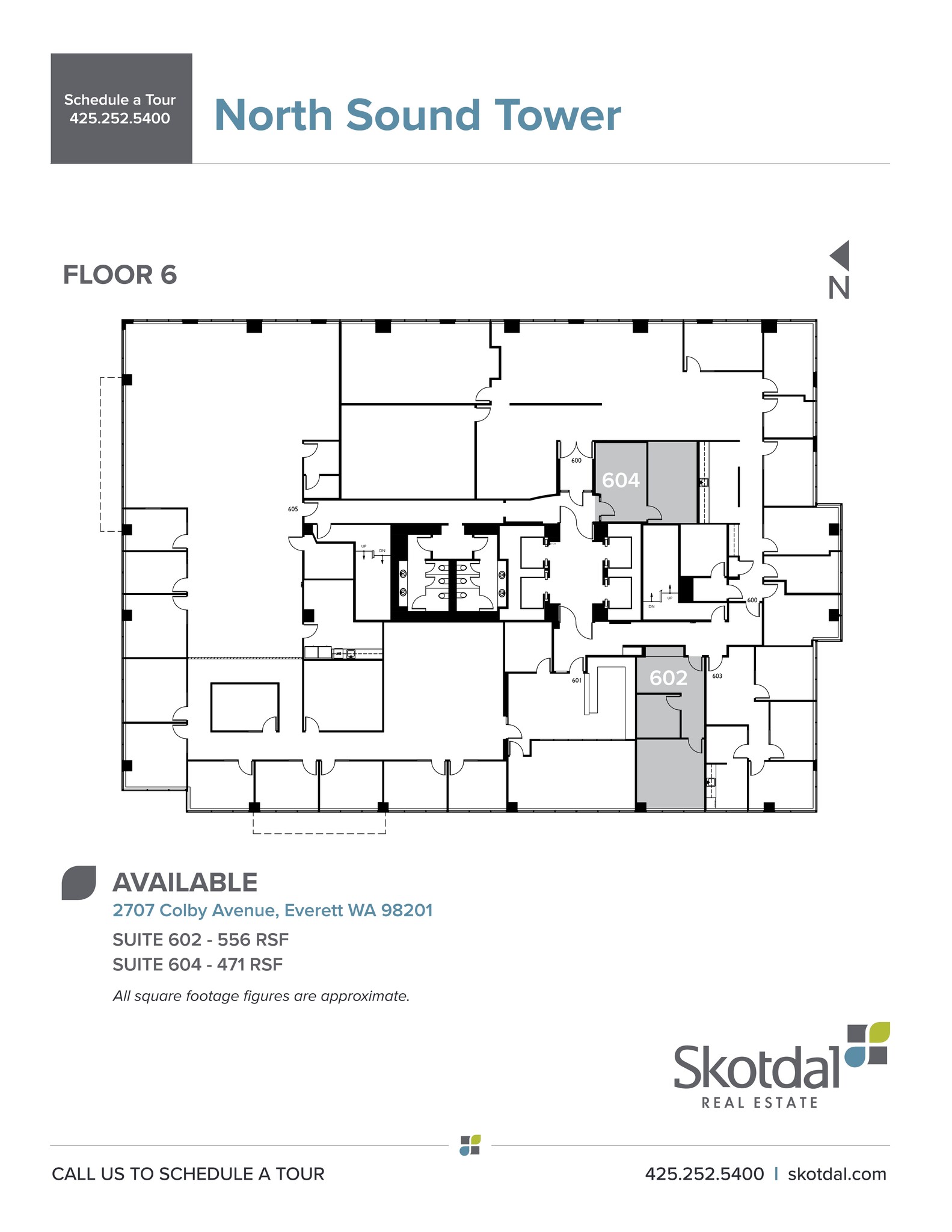 2707 Colby Ave, Everett, WA for lease Site Plan- Image 1 of 1