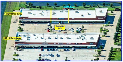 11710 Broadway St, Pearland, TX for lease Aerial- Image 1 of 2