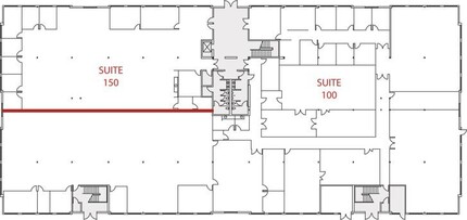 4835 Eastgate Mall, San Diego, CA for lease Floor Plan- Image 1 of 1