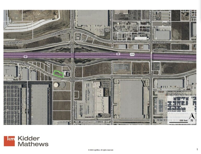 Alder Ave & W Renaissance Pkwy Ave, Rialto, CA for lease - Building Photo - Image 2 of 3