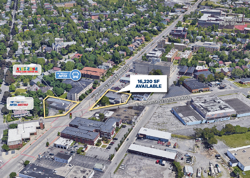 2697 Main St, Buffalo, NY for lease - Aerial - Image 2 of 3