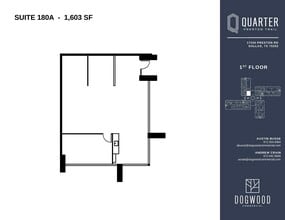 17330 Preston Rd, Dallas, TX for lease Floor Plan- Image 1 of 1