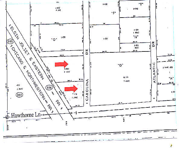 1002-1020 Carolina Dr, West Chicago, IL for lease - Plat Map - Image 2 of 15