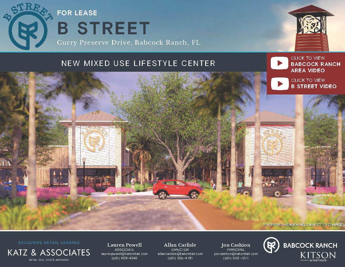 B Street Babcock Ranch Dr, Punta Gorda, FL for lease Building Photo- Image 1 of 2