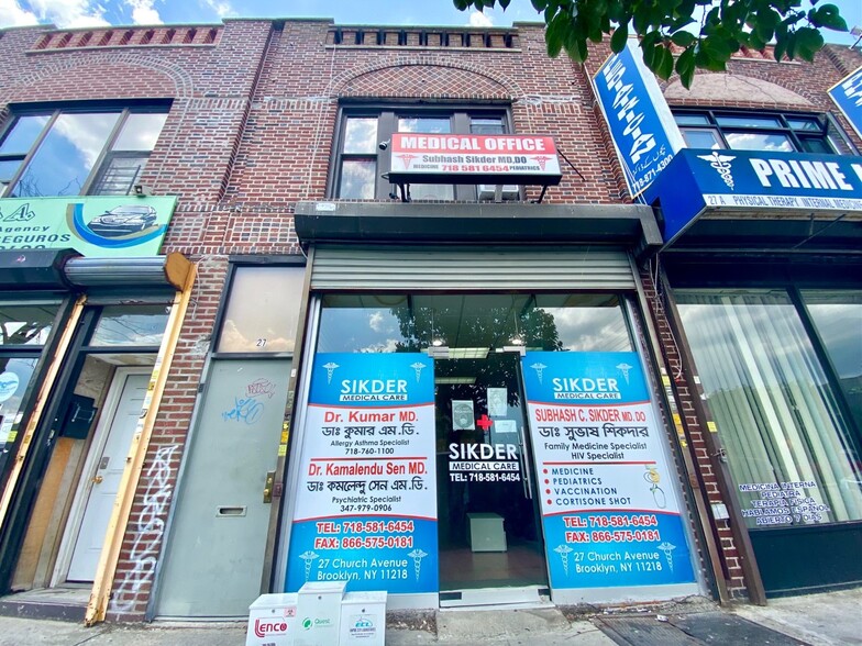 27 Church Ave, Brooklyn, NY for sale - Building Photo - Image 2 of 3