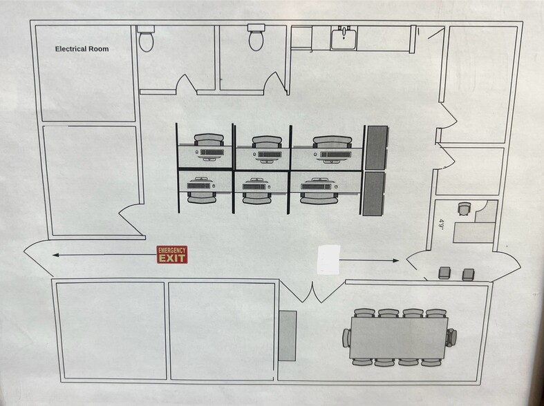 7371 Prairie Falcon Rd, Las Vegas, NV for lease - Floor Plan - Image 2 of 22