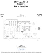 516 Teague St, Greensboro, NC for lease Floor Plan- Image 1 of 2