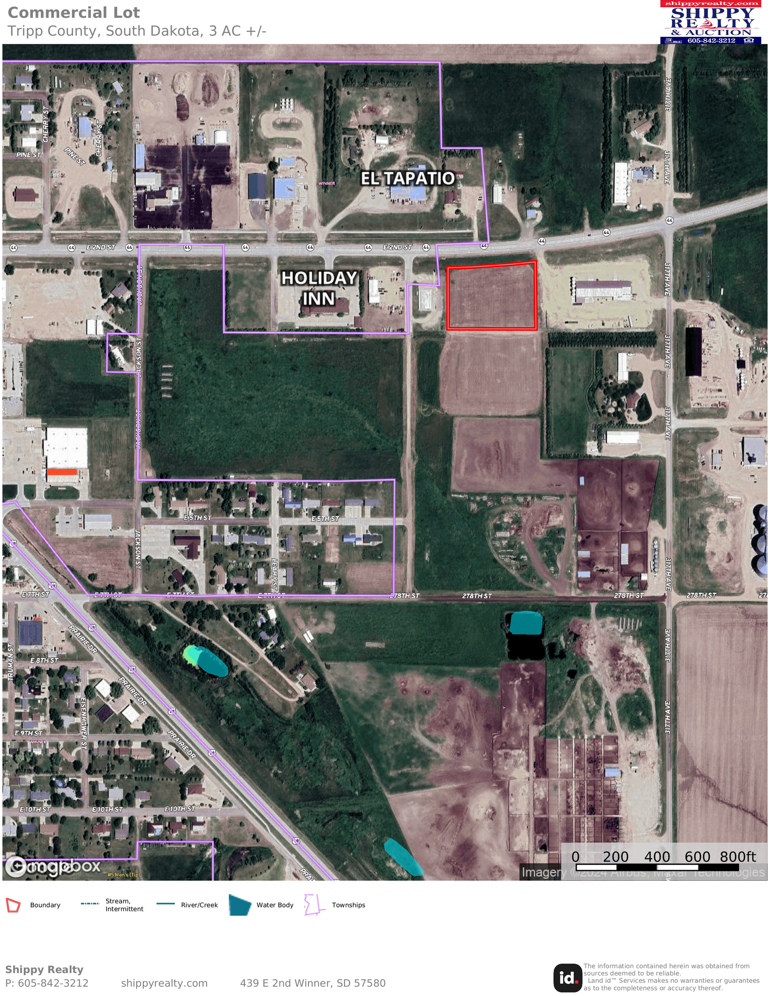 South Dakota Highway 44 Hwy, Winner, SD for sale Site Plan- Image 1 of 2