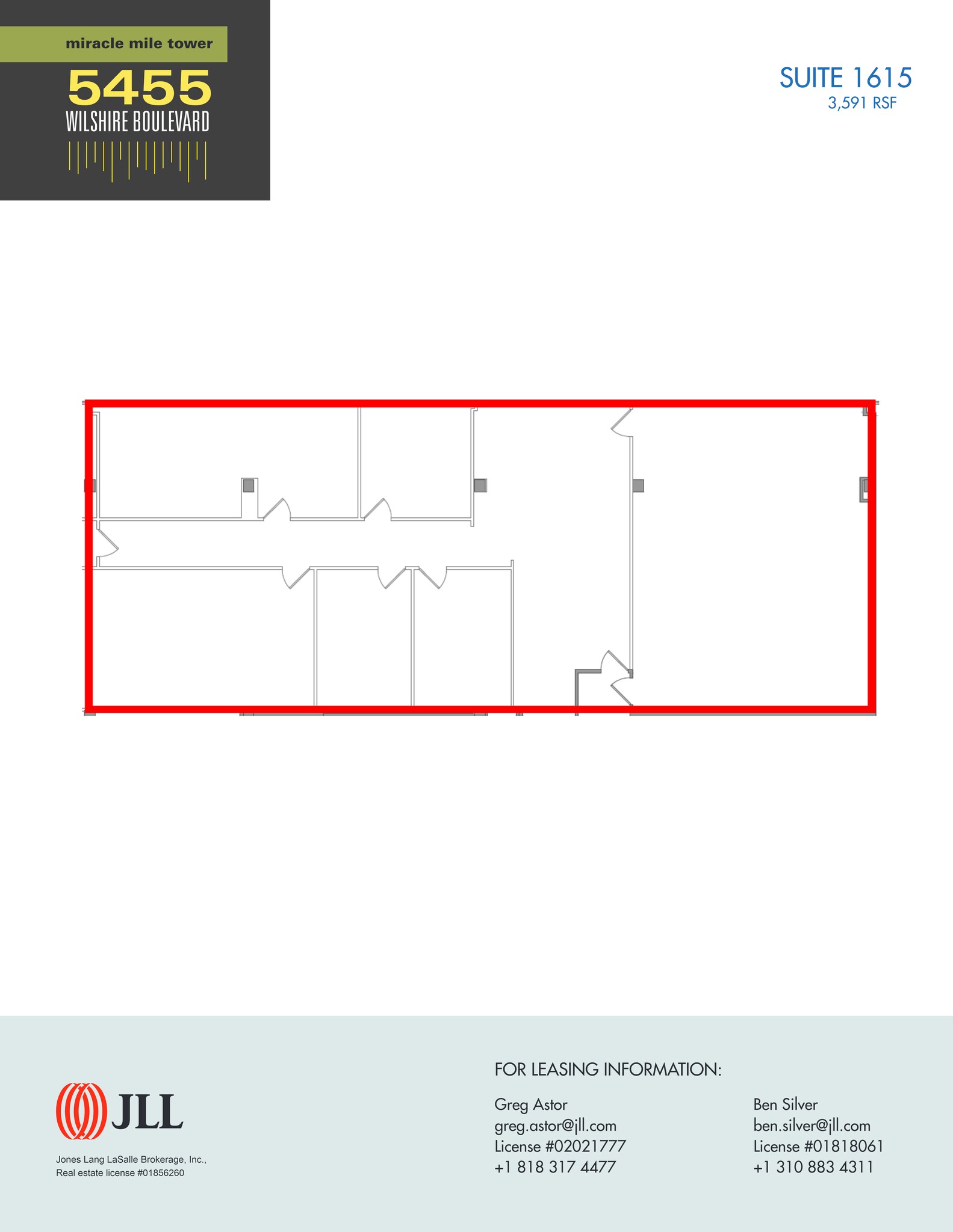 5455 Wilshire Blvd, Los Angeles, CA for lease Site Plan- Image 1 of 1