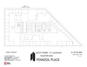 711 Louisiana St, Houston, TX for lease Floor Plan- Image 1 of 1