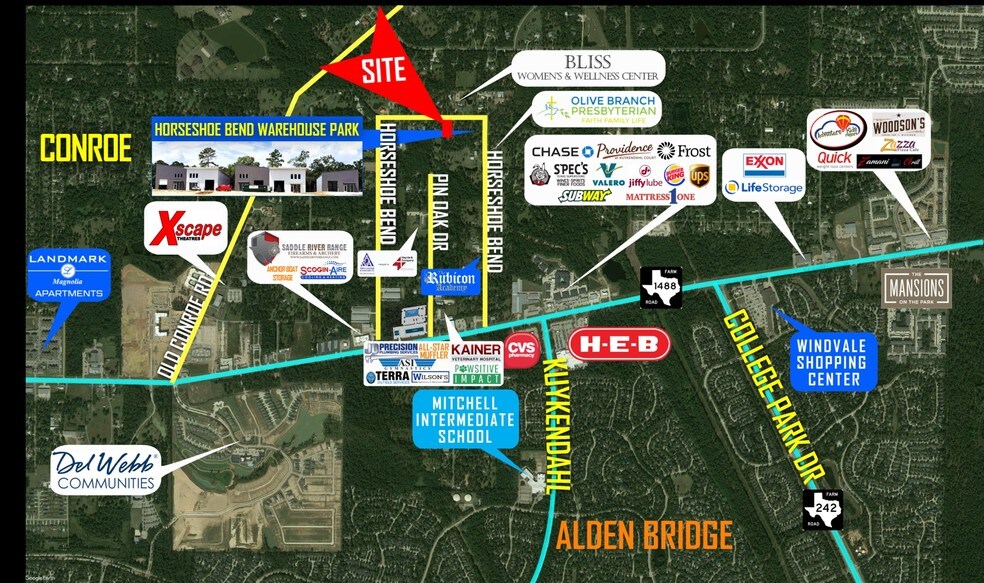 14148 Horseshoe Bnd, Conroe, TX for sale - Building Photo - Image 1 of 1