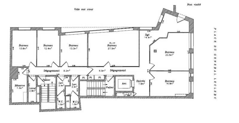 11 Bis Place Du General Leclerc, Levallois-Perret for lease Floor Plan- Image 1 of 1
