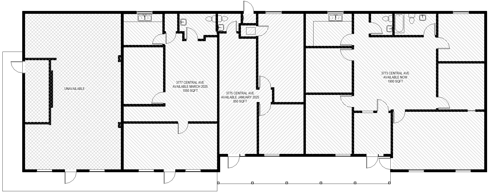 3775 Central Ave, Saint Petersburg, FL for lease Floor Plan- Image 1 of 1