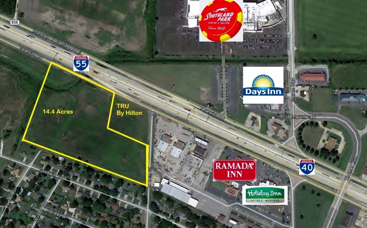 N Service Rd, West Memphis, AR for sale Primary Photo- Image 1 of 1