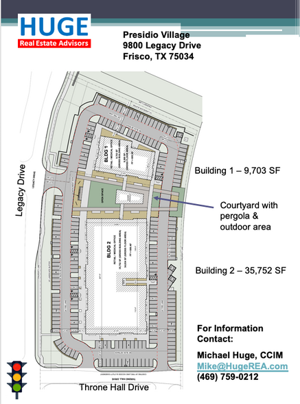 9800 Legacy Dr, Frisco, TX for lease - Site Plan - Image 3 of 7