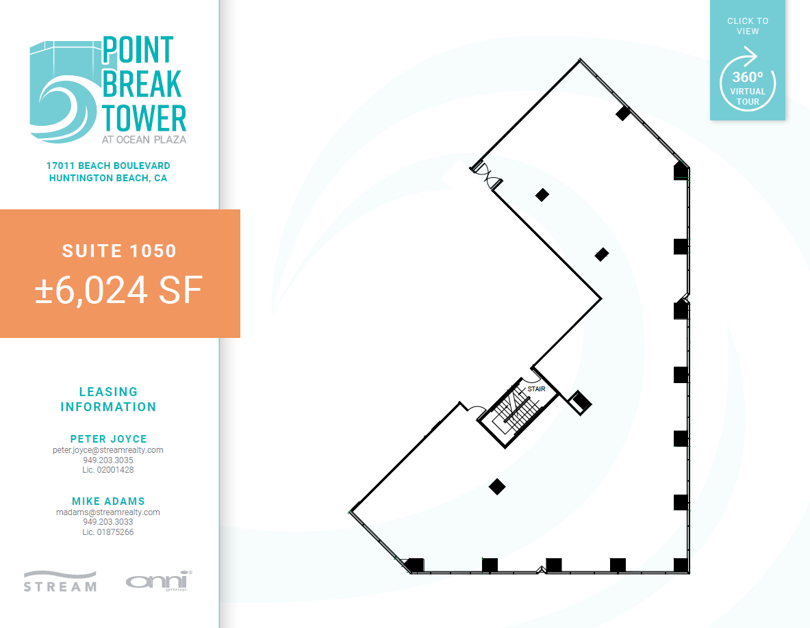 17011 Beach Blvd, Huntington Beach, CA for lease Floor Plan- Image 1 of 1