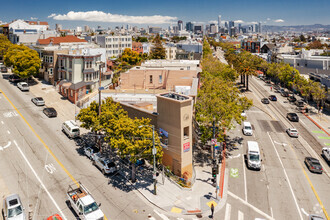 2390 Market St, San Francisco, CA - aerial  map view