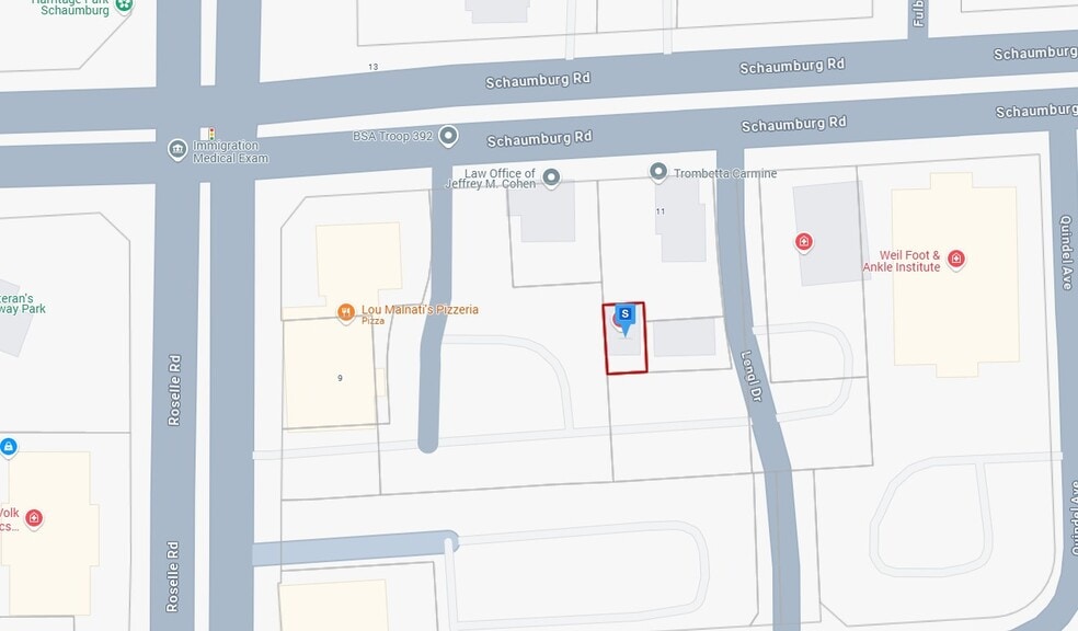 17 E Schaumburg Rd, Schaumburg, IL for sale - Plat Map - Image 2 of 2