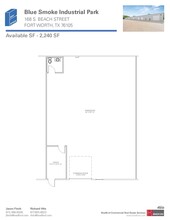 2402-2404 Blue Smoke Ct, Fort Worth, TX for lease Floor Plan- Image 1 of 1