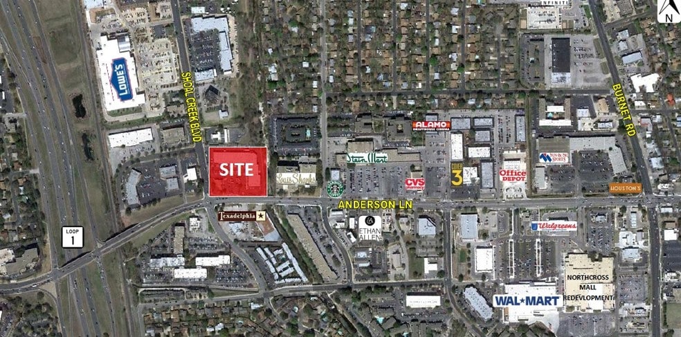 3010 W Anderson Ln W, Austin, TX for lease - Aerial - Image 2 of 3